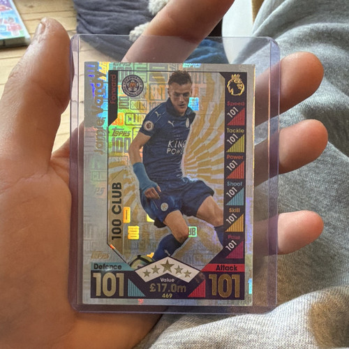 Topps match attax jamie - topps, vardy
