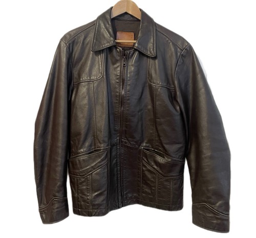 Star leather mens jacket - star,