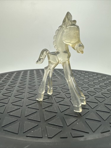 Vintage clear lucite mini - clear,