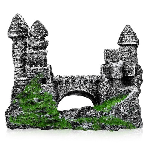 Large aquarium castle - large,