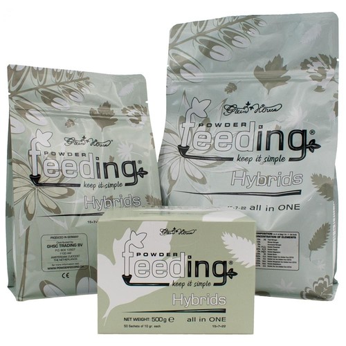 Green house powder feeding - house,