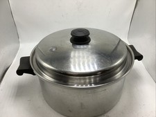 Saladmaster Stainless Steel T304S 6 Quart Qt Stock Pot Dutch Oven w/Vapor Lid