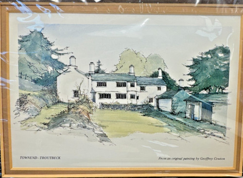 Vintage geoffrey cowton print - vintage,