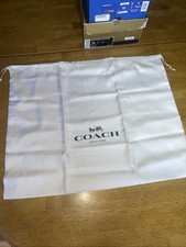 Brand New White Coach Dustbag