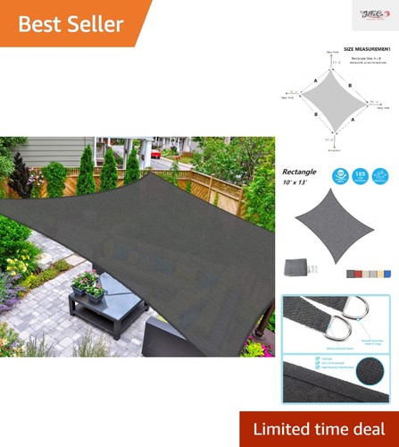 Outdoor shade sail canopy - sail, 10'