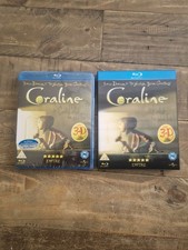 Coraline blu ray - coraline, 3d