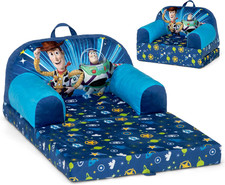 Toy Story Cozee Buddy Flip-Out Chair by Delta Children, Blue for Reading Playing