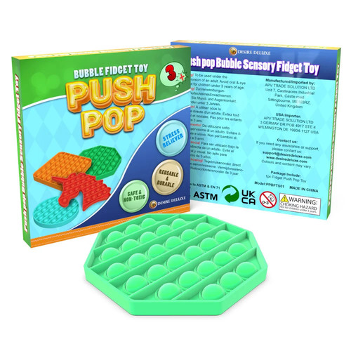 Pop fidget toy sensory - pop,