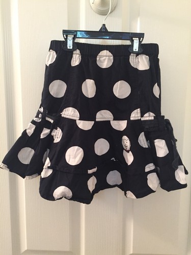 Mim girls black white polka - girls,