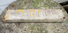Vintage BOMAG Branded Metal Engine Rocker Cover. 60 Cm Long. Garage / Man Cave.b