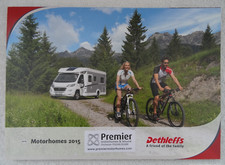DETHLEFFS MOTORHOME Brochure 2015: GB/IRL. A-Class, Low Profile, Coachbuilt