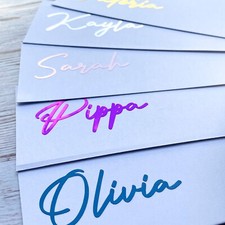 1,5,10 Personalised Vinyl Name