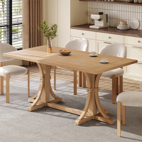 Solid wood dining table - solid,