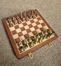 Handmade Folding Wooden Chess