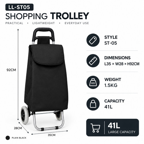 Wheel shopping trolley - 2,