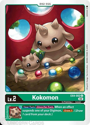 Ex4 002 kokomon uncommon - kokomon, ::