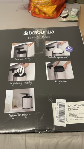 Brabantia built bin 15l - bin,