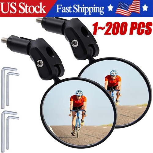 Bike mirrors 2pcs bar - bike,