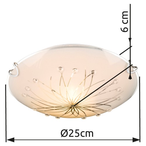 Globo calimero ceiling light - calimero, i