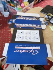 Folding Leeds City Link Superbus Promotional Bus Bundle Of Five