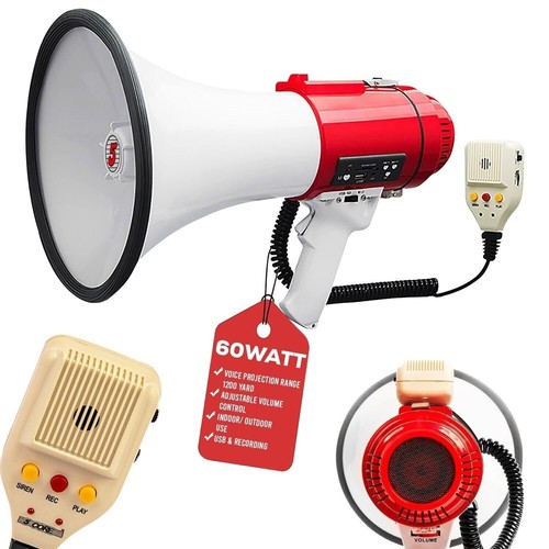 Core megaphone 60w bull horn - 5,