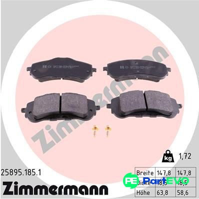 Zimmermann front disc brake - front,