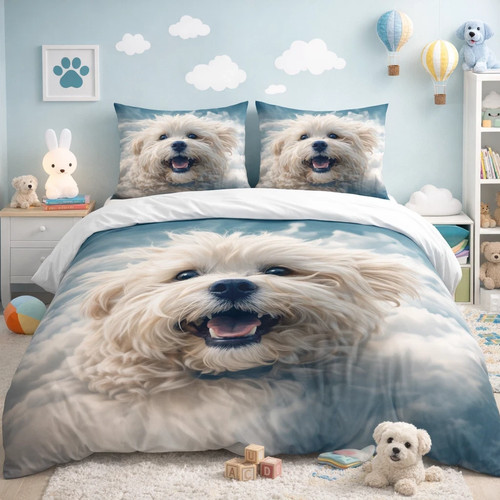 Dogs duvet cover - dogs,