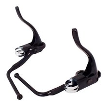 2x Bicycle Double Brake Lever Cycling Brake Levers Road Bike