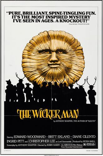 Vintage the wicker man 1970 - the, 1970's