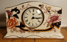 Vintage Mason's Ironstone China "Mandalay" Mantle Clock - Made in England