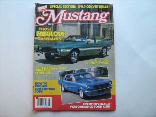 Hot rod mustang june - hot,