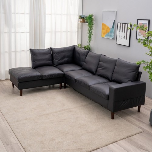 Shaped corner sofa - l-shaped,