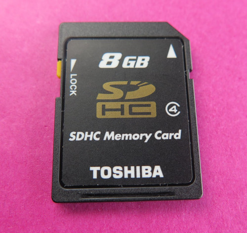 New 8gb sdhc - digital, camera