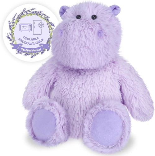 Cute purple hippo - purple, plush