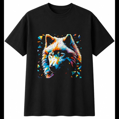 Samoyed shattered dog - samoyed,