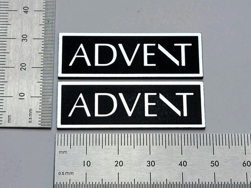 Advent speaker badge - 3,