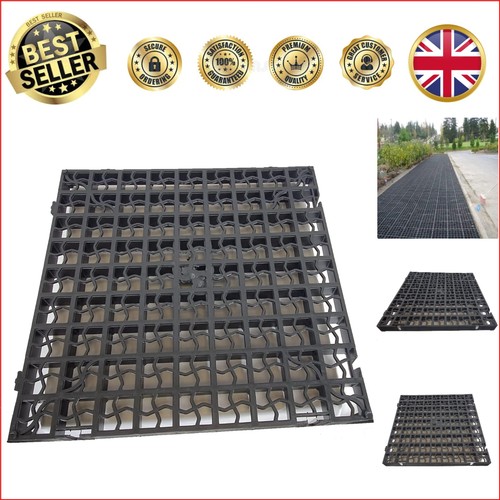 Lightweight black lawn paving - lightweight,