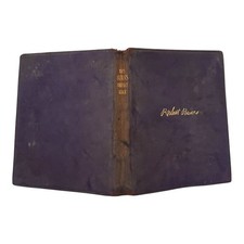Antique Robert Burns Birthday Book - Collins Clear Type Press Hardback