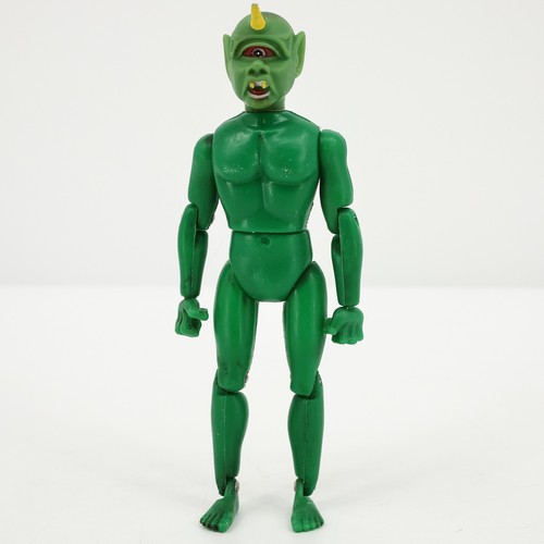 Vintage green cyclops - green, monster