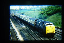 3 off Deltic 55005 Prince of wales own regiment etc 35mm slides