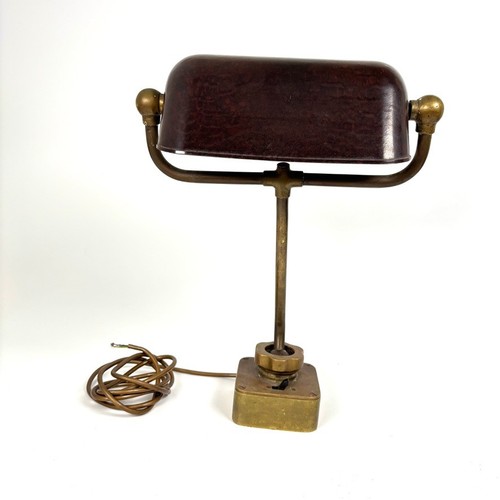 Vintage brass bakelite lamp - brass,