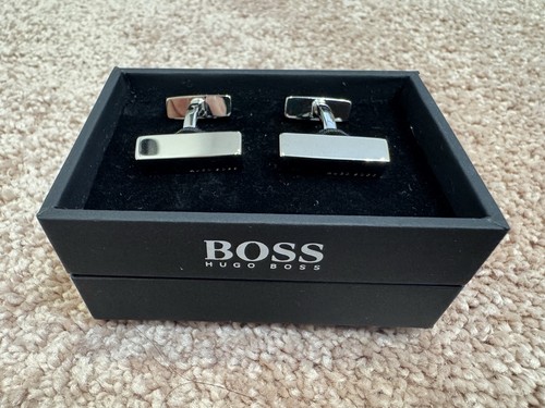 Hugo boss cufflinks 100 - cufflinks, brass