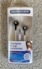 Signalex diamante in-ear Earphones with bling!