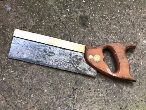 Brass backed tenon saw - brass,
