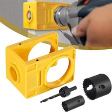 Door Lock Installation Kit  Adjustable Wooden Door Lock Fitting Tool Set