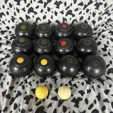 12x Thomas Taylor Bowls Bundle No. 3 Bias Black Vintage M1750