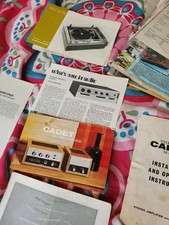 Old Hifi Leaflet Brochures Collected Over The Years Some Items I had 