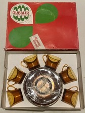 Vintage Duralex 18 Piece Tea