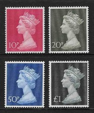 1970 sg829 831b machin - gb, sg829-831b