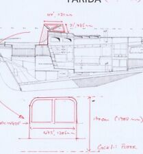 Yacht Sprayhood: Brand new, custom built, royal blue cover [without frames].